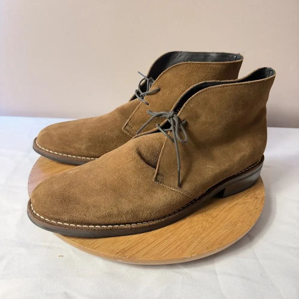 Thursday Boot Co Scout Leather Chukka Boots Mens Size 14 US Brown Suede Lace Up